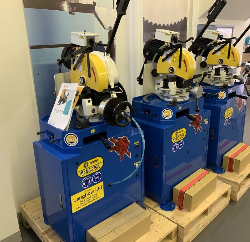 3 Tube Bending Machines from Langbow